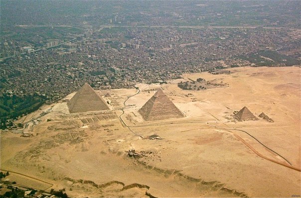 Великие пирамиды с непривычного ракурса